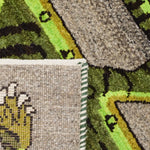 シーラーズ産ギャッベ ライオン柄 手織り絨毯