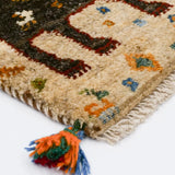 ライオンギャッベ 約41cm x 41cm