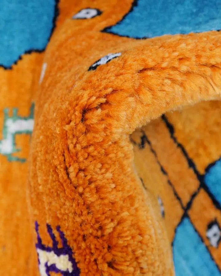 ライオンギャッベ 約64cm x 95cm|SATHI RUGS ライオンギャッベ 約64cm x 95cm|SATHI RUGS