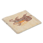 太陽を背にしたライオンラグ シーラーズ産