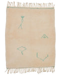 Moroccan Rug Beni Ourain Approx. 88cm x 104cm