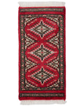 パキスタン絨毯 約30×60cm
