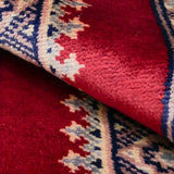 パキスタン絨毯 シルクタッチ 約31cm x 125cm