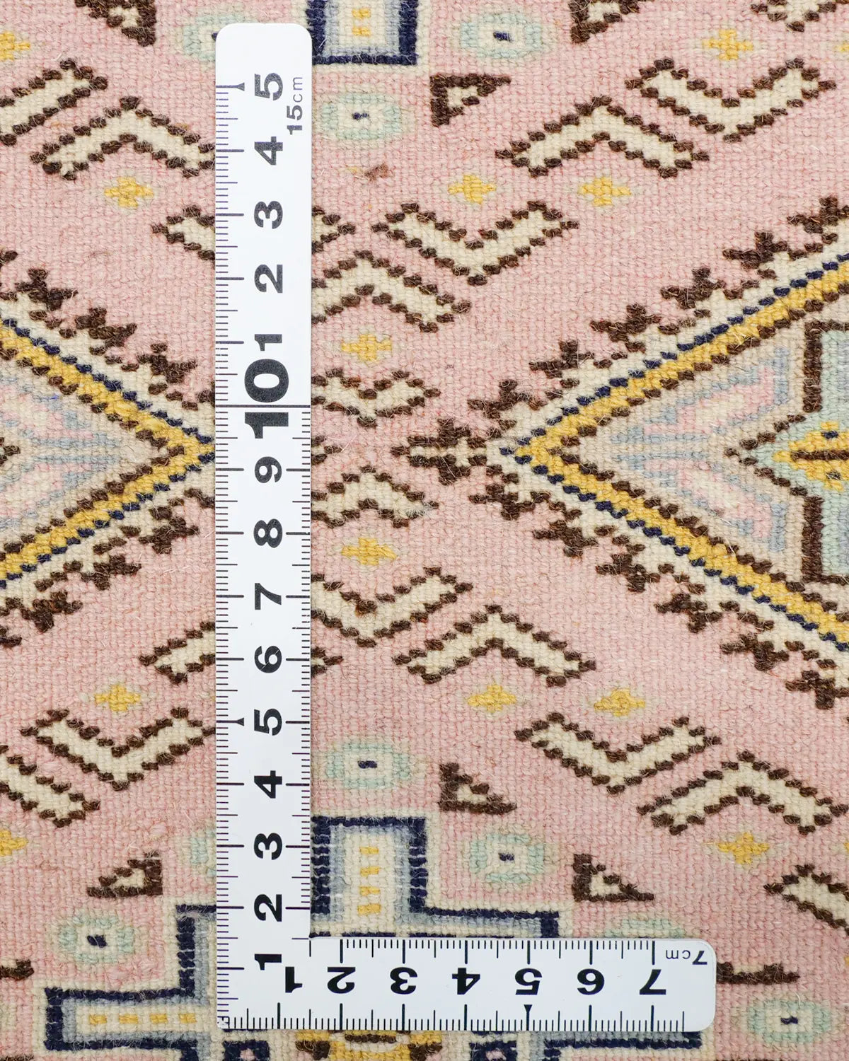 パキスタン絨毯 ファイン 約61×95cm ピンク 玄関マット｜SATHI RUGS