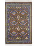 パキスタン絨毯 ファイン 約63×98cm