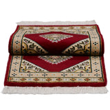 Pakistani Rug Silk Touch Approximately 47cm x 77cm