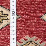 Pakistani Rug Silk Touch Approximately 47cm x 77cm