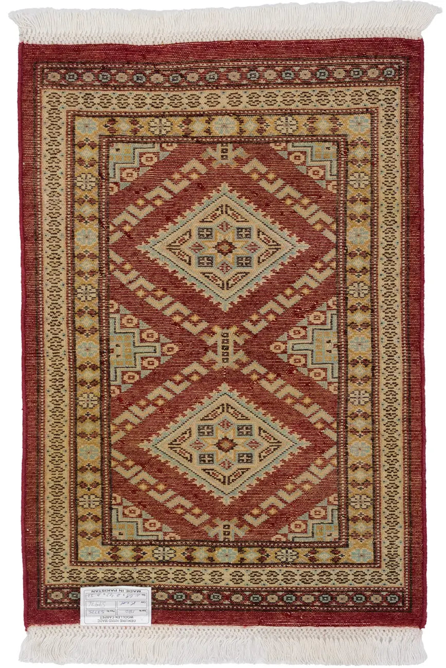 パキスタン絨毯 47x69cm 手織りラグ – SATHI RUGS