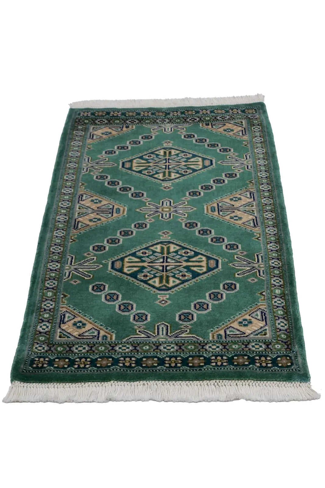 定番お買い得【琴》送料無料 パキスタン絨毯 ６１×９１cm KE272 カーペット一般