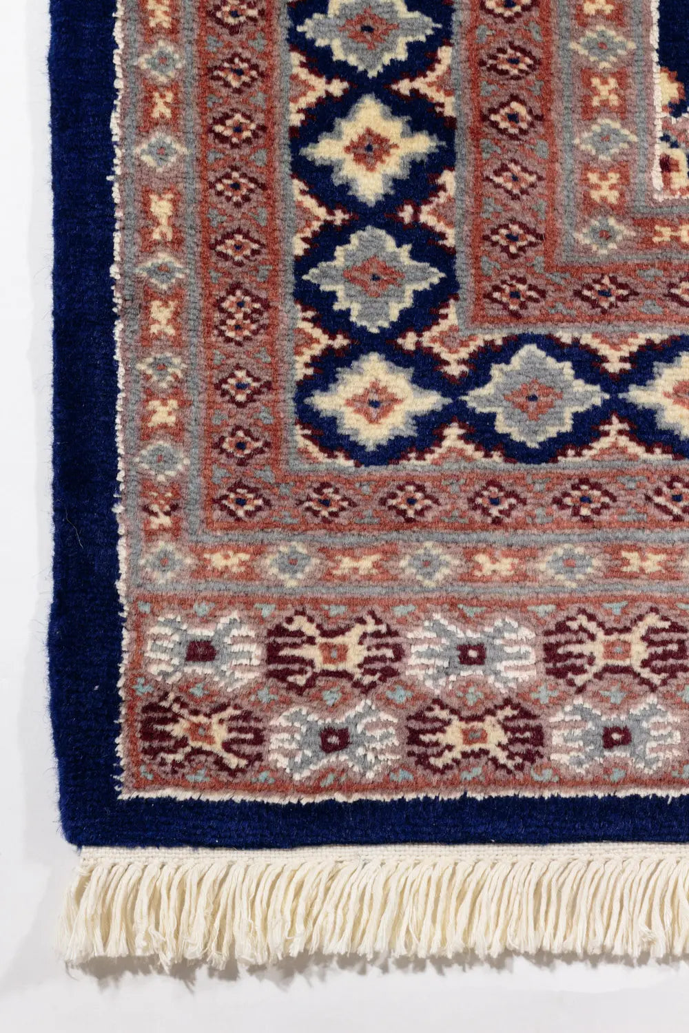 パキスタン絨毯 139×200cm 青 リビング 手織り|SATHI RUGS パキスタン絨毯 139×200cm 青 リビング 手織り|SATHI RUGS