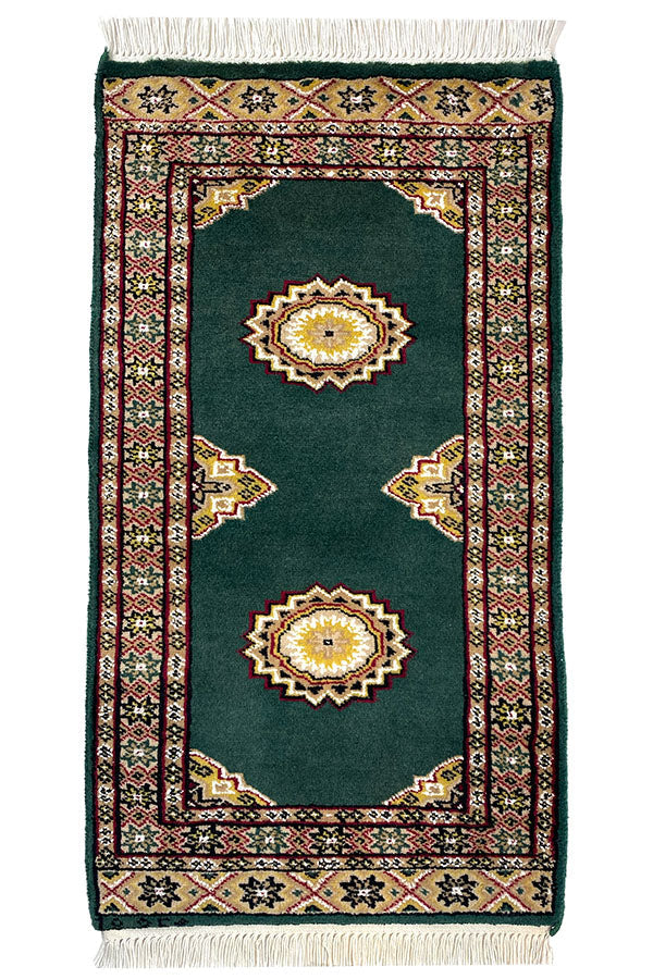 パキスタン絨毯 グリーン