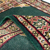パキスタン絨毯 グリーン