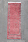 パキスタン絨毯 シルクタッチ 約76×198cm