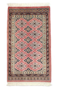 パキスタン絨毯 シルクタッチ 約45×77cm