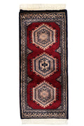 Pakistani Rug Silk Touch Approx. 29cm x 66cm