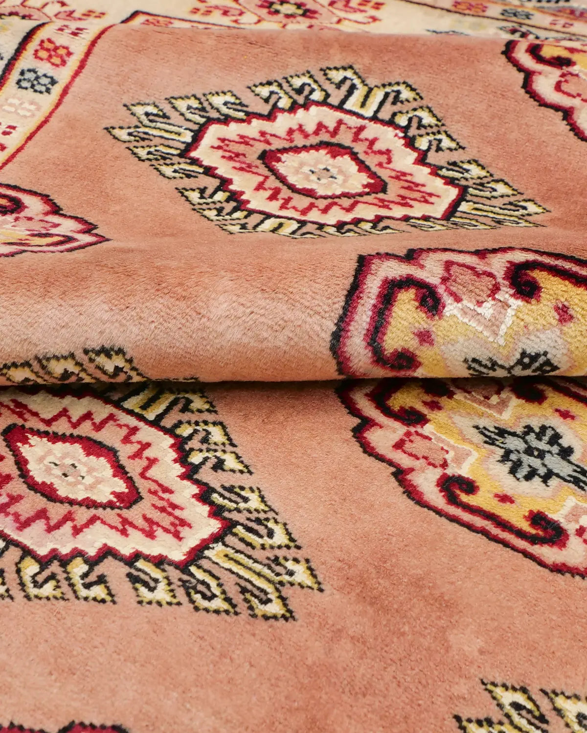 手織り絨毯 パキスタン ラホール産 ナチュラルデザイン