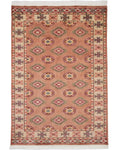 パキスタン絨毯 シルクタッチ 約138×195cm