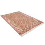 パキスタン絨毯 ラホール産 ウール 手織りラグ