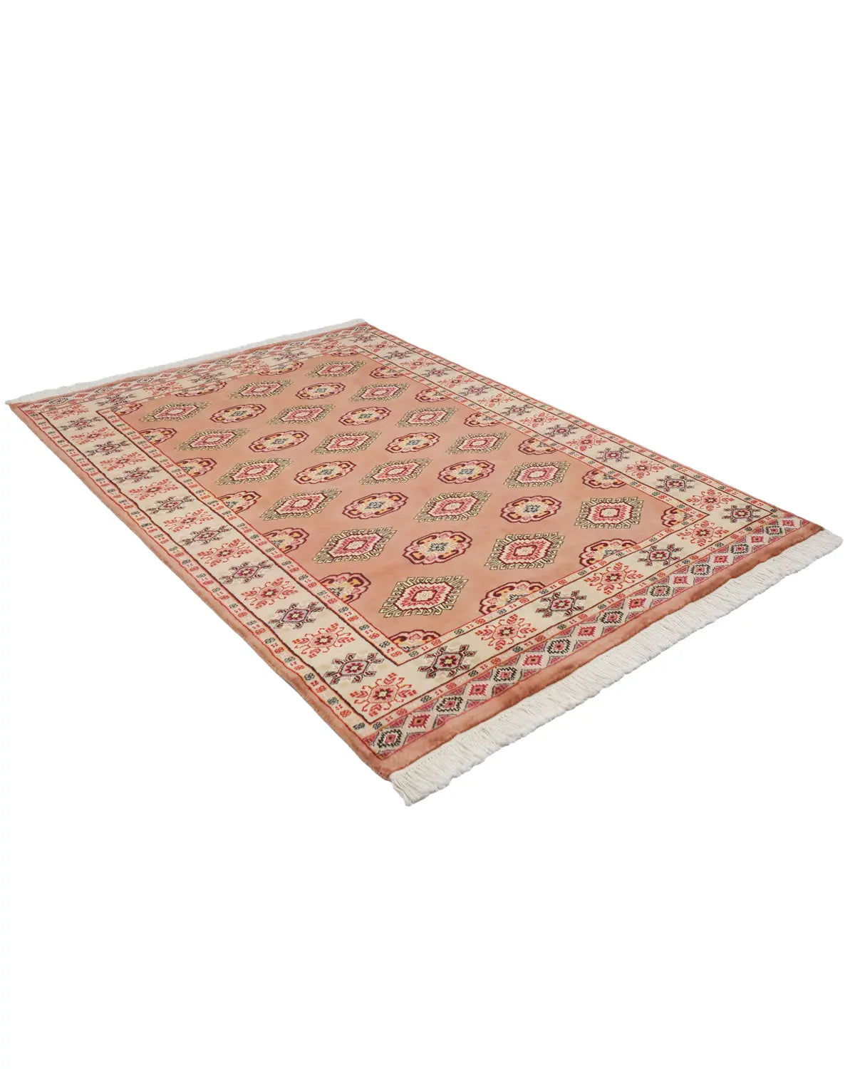 パキスタン絨毯 ラホール産 ウール 手織りラグ