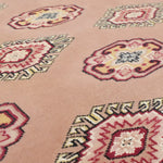 パキスタン絨毯 ウール素材 手織り リビングラグ