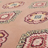 パキスタン絨毯 ウール素材 手織り リビングラグ