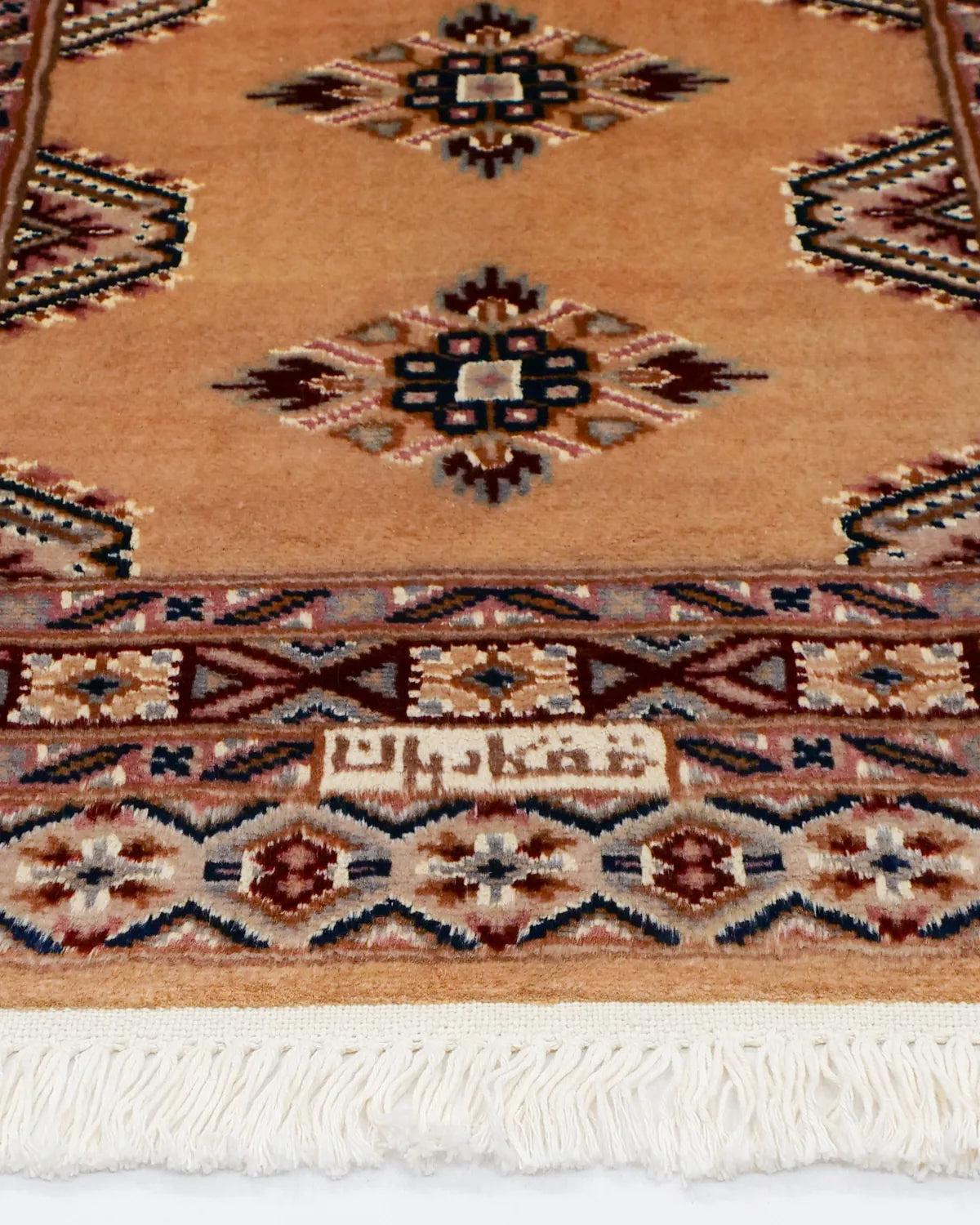 パキスタン絨毯 シルクタッチ 約91cm x 62cm｜SATHI RUGS