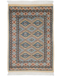 パキスタン絨毯 シルクタッチ 約90×61cm