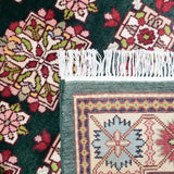 パキスタン絨毯 シルクタッチ 約123cm x 191cm