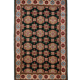 パキスタン絨毯 シルクタッチ 約123cm x 191cm