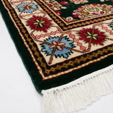 パキスタン絨毯 シルクタッチ 約123cm x 191cm