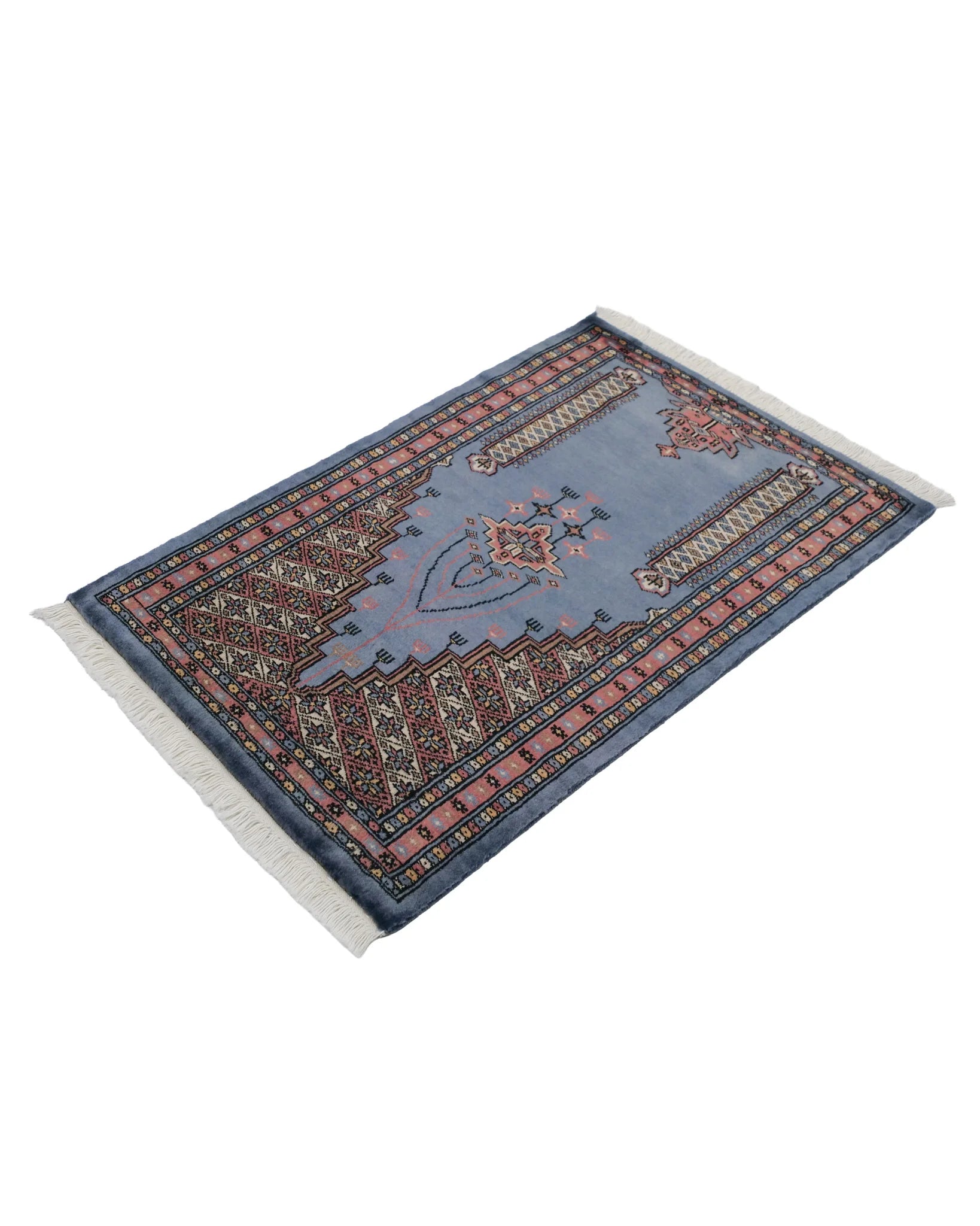 パキスタン絨毯 シルクタッチ 約63cm x 94cm|SATHI RUGS パキスタン絨毯 シルクタッチ 約63cm x 94cm|SATHI RUGS