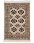 パキスタン絨毯 シルクタッチ 約86×60cm