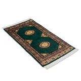 パキスタン絨毯 シルクタッチ 約50cm x 90cm