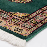 パキスタン絨毯 シルクタッチ 約50cm x 90cm