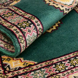 パキスタン絨毯 シルクタッチ 約50cm x 90cm