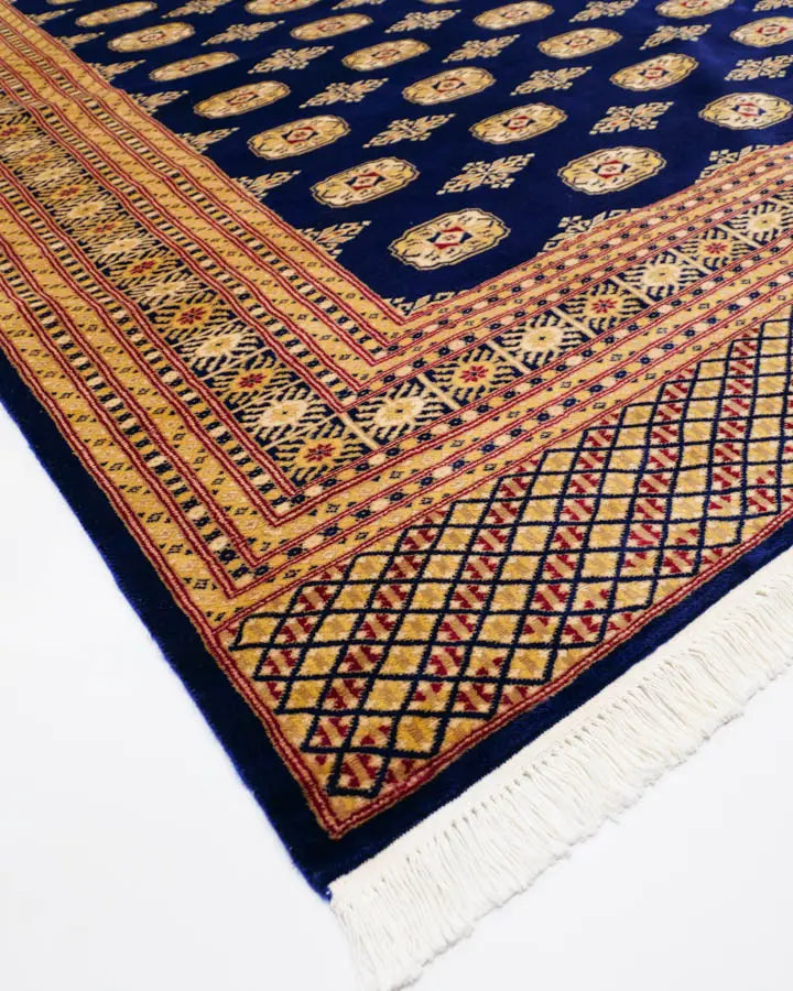 パキスタン手織り絨毯ウールsize:137×129cm パキスタン手織り絨毯ウールsize:137×129cm