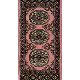 パキスタン絨毯 約20cm x 59.5cm