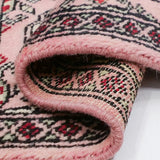 パキスタン絨毯 約20cm x 59.5cm