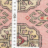 パキスタン絨毯 約20cm x 59.5cm