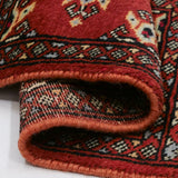 パキスタン絨毯 約31cm x 55cm