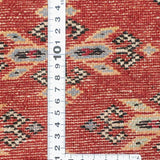 パキスタン絨毯 約31cm x 55cm