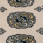 パキスタン絨毯 玄関マット ベージュ