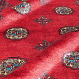 エスニックな雰囲気のラホール産パキスタン手織りラグ