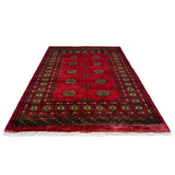 ボハラ柄の伝統文様を持つラホール産ウール絨毯