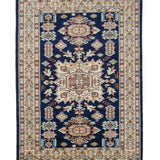 Modern classic Pakistani wool rug with floral medallion motif