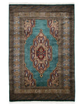 Pakistani Rug Silk Touch Approx. 122cm x 177cm