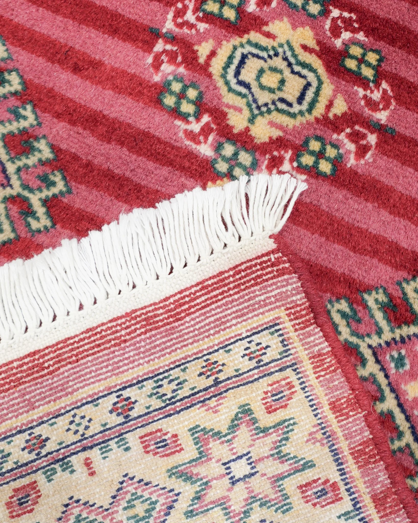 パキスタン絨毯 約64cm x 95cm｜SATHI RUGS