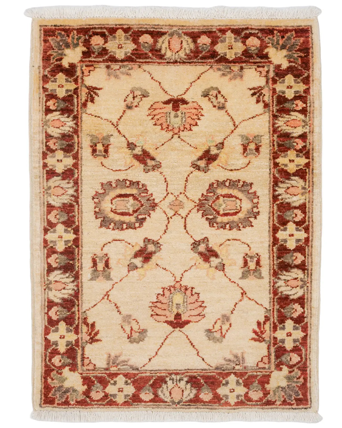 アフガニスタン絨毯 ガズ二 約84cm x 63cm｜SATHI RUGS
