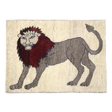 ギャッベ ライオン ペルシャ絨毯