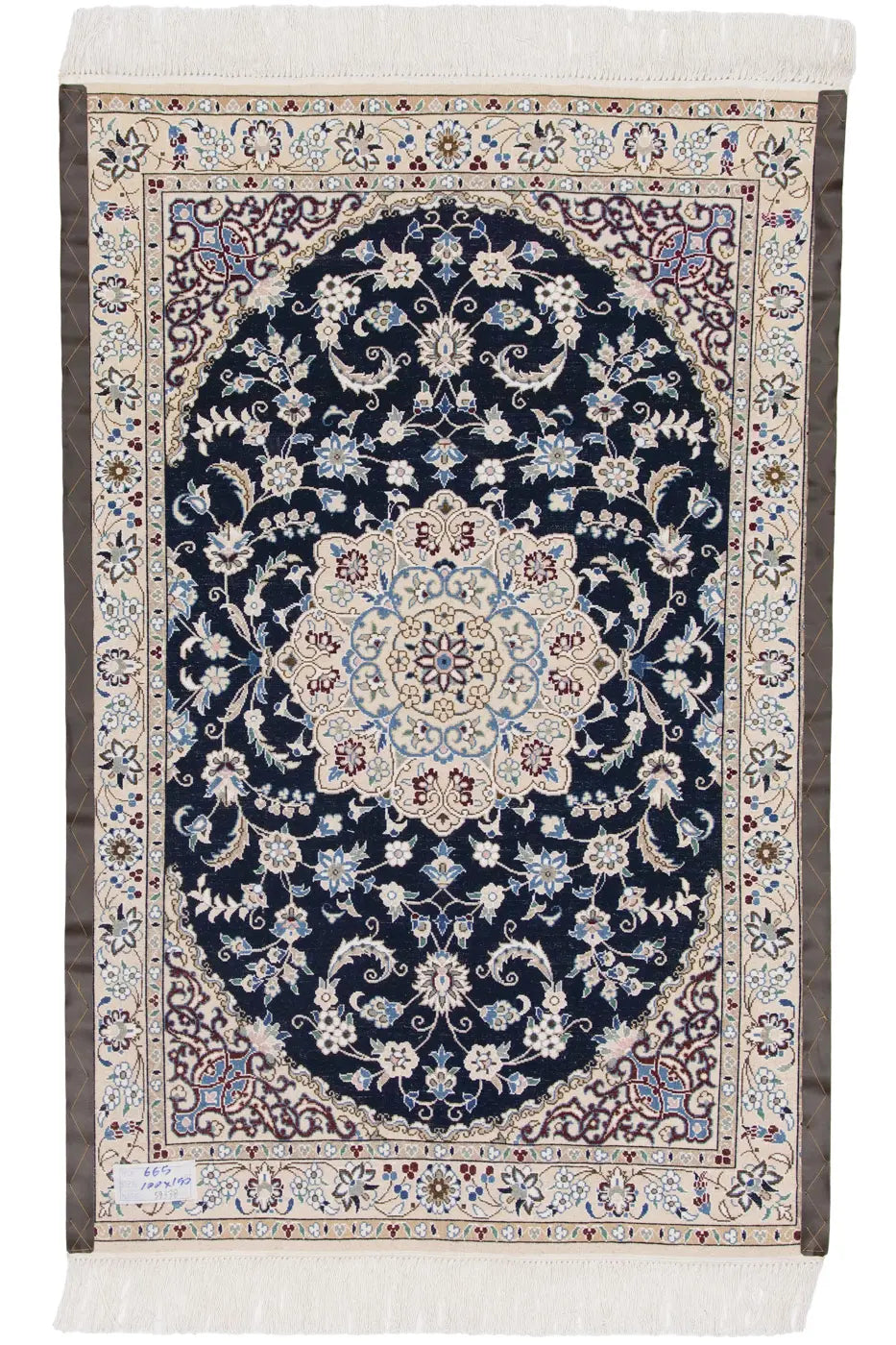 ペルシャ絨毯 ナイン産 ウール&シルク 98x150cm ペルシャ絨毯 ナイン産 ウール&シルク 98x150cm